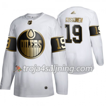 Edmonton Oilers tröja Mikko Koskinen 19 2019-2020 Adidas Golden Edition Vit Authentic - NHL Tröjor Herr Edmonton Oilers tröja Mikko Koskinen 19 2019-2020 Adidas Golden Edition Vit Authentic - NHL Tröjor Herr